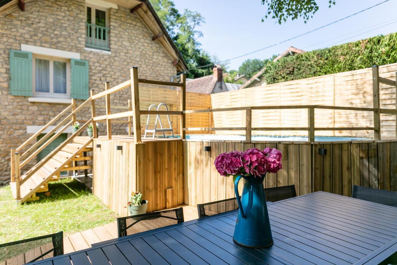 Wonderful House In Sarlat Center With Heated Pool & Jaccuzi别墅 外观 照片
